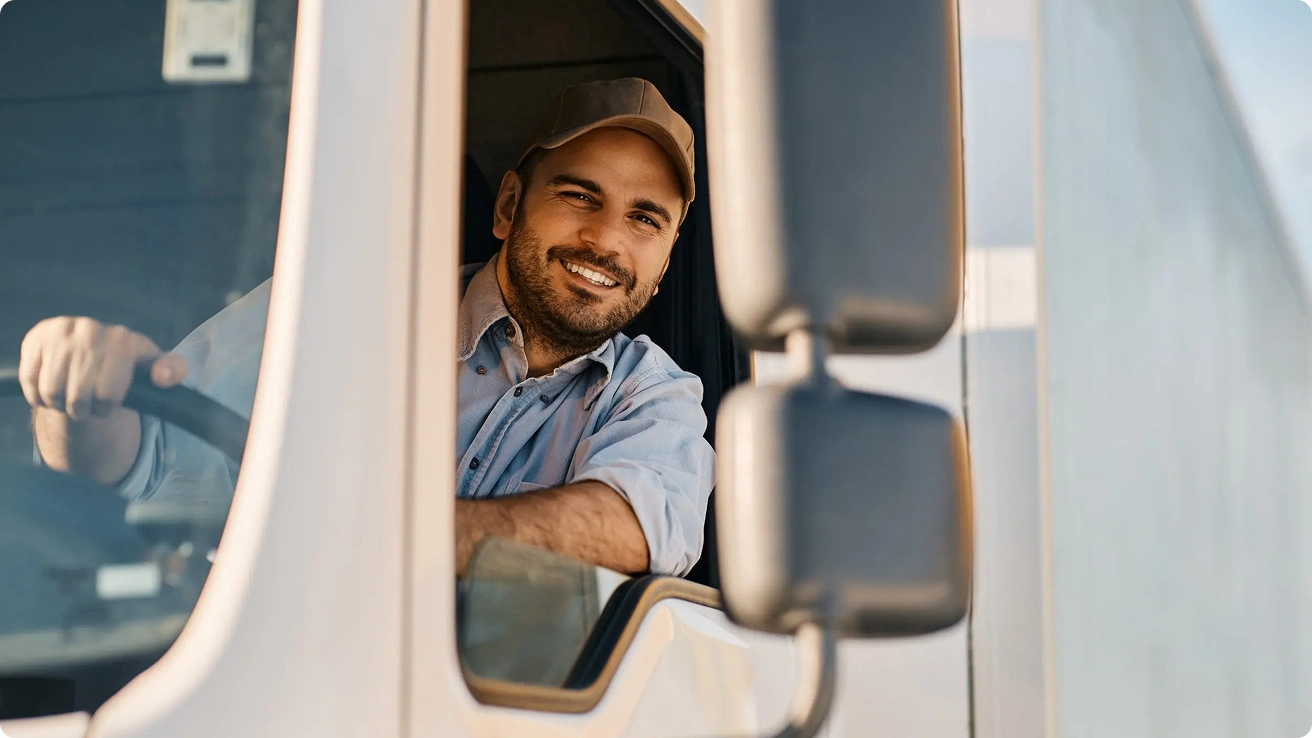 Trucker with trust by Emblem